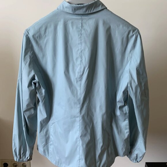 SKY BLUE PRADA SPORT OVERSHIRT - Picture 2 of 10